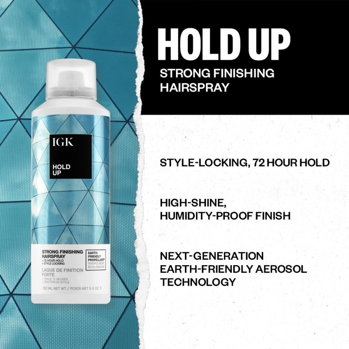 Igk Hold Up Strong Finishing Hairspray 5.5oz