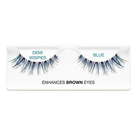 Ardell Color Impact Blue Demi Wispies-Ardell-ARD_Colorful and Fun,ARD_Wispies,Brand_Ardell,Collection_Makeup,Makeup_Eye,Makeup_Faux Lashes
