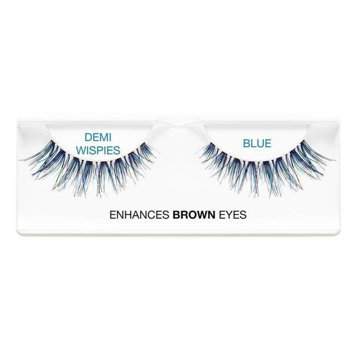 Ardell Color Impact Blue Demi Wispies-Ardell-ARD_Colorful and Fun,ARD_Wispies,Brand_Ardell,Collection_Makeup,Makeup_Eye,Makeup_Faux Lashes