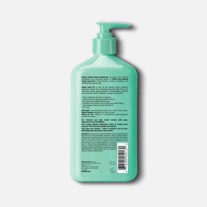 Hempz 17oz Herbal Hydrating Body Moisturizers