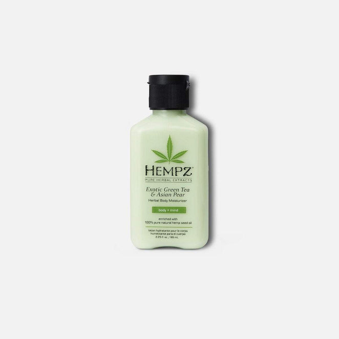 Hempz Exotic Green Tea & Asian Pear Herbal Body Moisturizer 2.25 fl.oz.-Hempz-BB_Lotion,BB_Moisturizers,Brand_Hempz,Collection_Bath and Body,Hempz_Body Moisturizers,Hempz_Travel Size