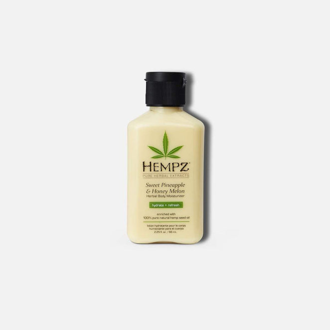 Hempz Herbal Sweet Pineapple & Honey Melon Body Moisturizer 2.25 fl.oz.-Hempz-BB_Lotion,BB_Moisturizers,Brand_Hempz,Collection_Bath and Body,Hempz_Body Moisturizers,Hempz_Travel Size