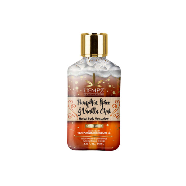 Hempz Pumpkin Spice & Vanilla Chai Herbal Body Moisturizing Lotion