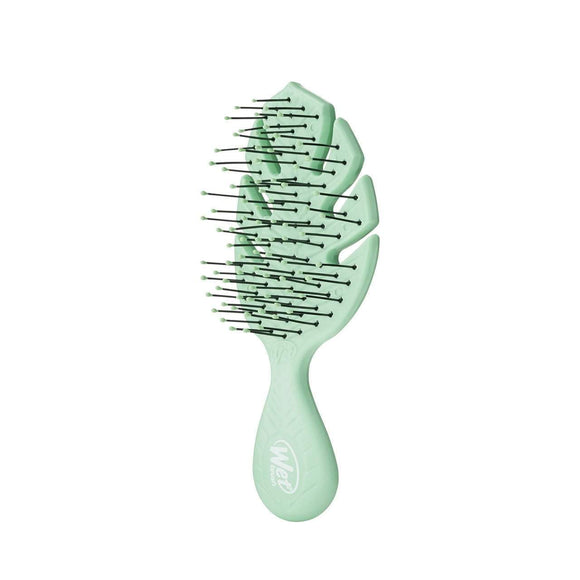 Wet Brush Go Green Mini Detangler-Wet Brush-2022_Minis,Brand_Wet Brush,Collection_Hair,Collection_Tools and Brushes,Tool_Brushes,Tool_Detangling Brush,Tool_Hair Tools,WET_Go Green Collection,WET_Mini Detanglers