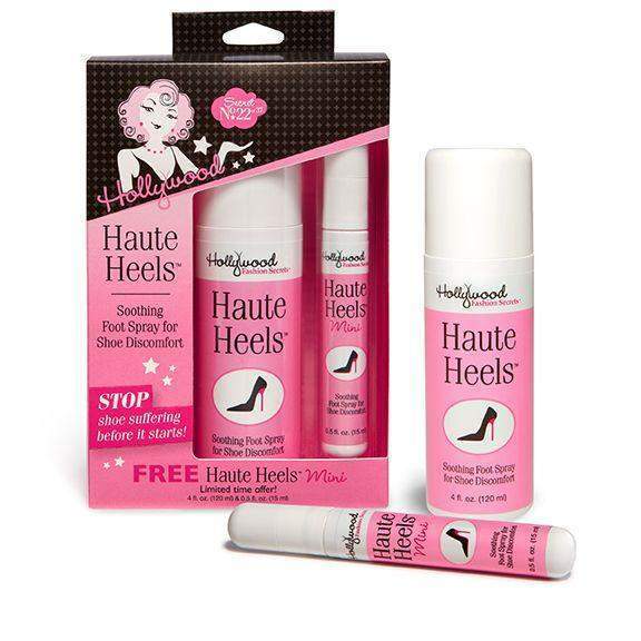 Hollywood Fashion Haute Heels Soothing Foot Spray 4 oz & .5 oz Value Pack-Hollywood Fashion Secrets-BB_Acessories,Brand_Hollywood Fashion,Brand_Hollywood Fashion Secrets,Collection_Bath and Body,Collection_Lifestyle,Life_Personal Care