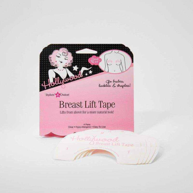 Hollywood Fashion Breast Lift Tape- 4 Pairs-Hollywood Fashion Secrets-BB_Acessories,Brand_Hollywood Fashion,Brand_Hollywood Fashion Secrets,Collection_Bath and Body,Collection_Lifestyle,Life_Personal Care